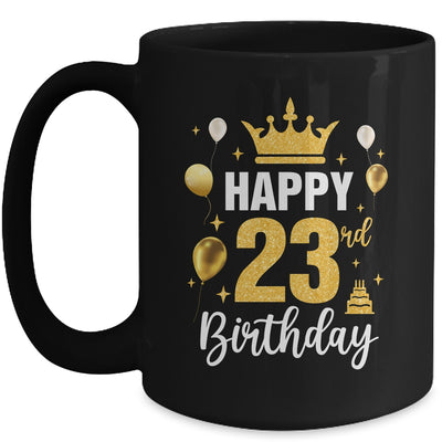 Happy 23rd Birthday Idea For 23 Years Old Man And Woman Mug | teecentury