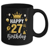 Happy 27th Birthday Idea For 27 Years Old Man And Woman Mug | teecentury