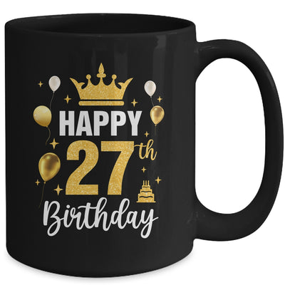Happy 27th Birthday Idea For 27 Years Old Man And Woman Mug | teecentury