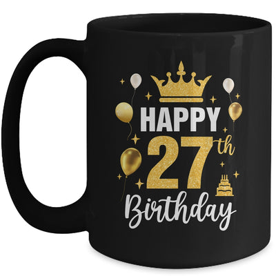 Happy 27th Birthday Idea For 27 Years Old Man And Woman Mug | teecentury