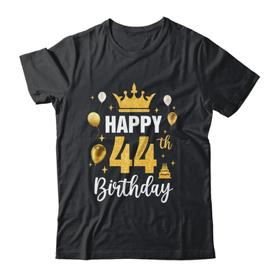 Happy 44th Birthday Idea For 44 Years Old Man And Woman Shirt & Tank Top | teecentury
