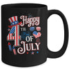 Happy 4th Of July Funny Fourth Of July Independence Day Men Mug | teecentury