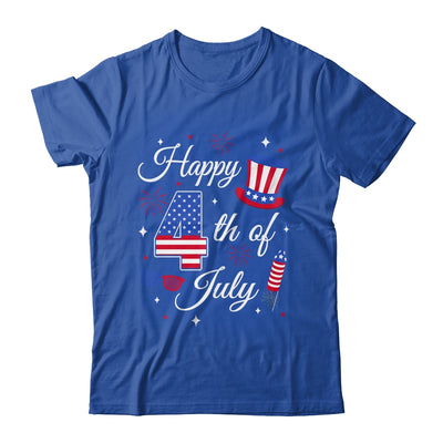 Happy 4th Of July Patriotic American Flag USA Men Women Kids Shirt & Tank Top | teecentury
