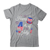 Happy 4th Of July Patriotic American Flag USA Men Women Kids Shirt & Tank Top | teecentury