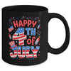 Happy 4th Of July US Flag American 4th Of July Independence Mug | teecentury