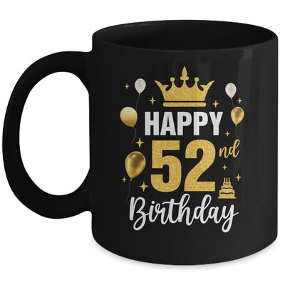 Happy 52nd Birthday Idea For 52 Years Old Man And Woman Mug | teecentury