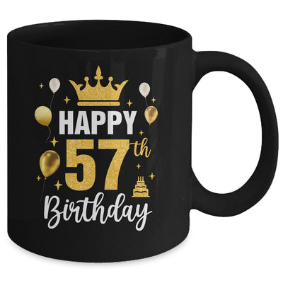 Happy 57th Birthday Idea For 57 Years Old Man And Woman Mug | teecentury