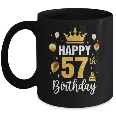 Happy 57th Birthday Idea For 57 Years Old Man And Woman Mug | teecentury