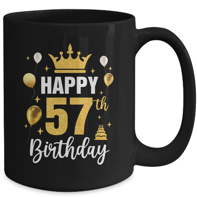 Happy 57th Birthday Idea For 57 Years Old Man And Woman Mug | teecentury