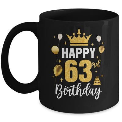 Happy 63rd Birthday Idea For 63 Years Old Man And Woman Mug | teecentury