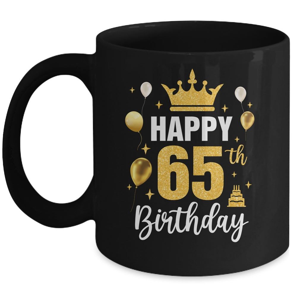 Happy 65th Birthday Idea For 65 Years Old Man And Woman Mug | teecentury