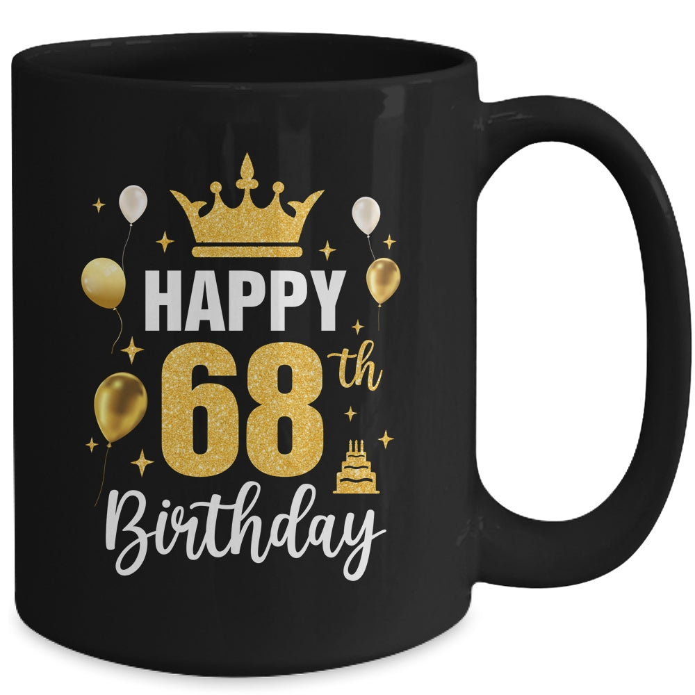 Happy 68th Birthday Idea For 68 Years Old Man And Woman Mug | teecentury