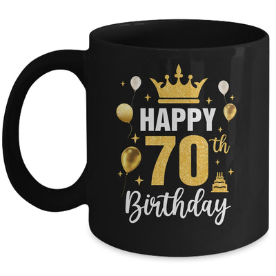 Happy 70th Birthday Idea For 70 Years Old Man And Woman Mug | teecentury