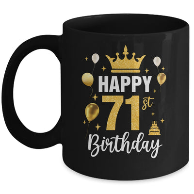 Happy 71st Birthday Idea For 71 Years Old Man And Woman Mug | teecentury