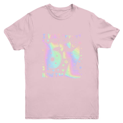 Happy 7th Birthday Girl I Was 6 Now I'm 7 Kids 6 7 Birthday Youth Shirt | teecentury