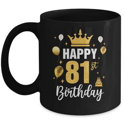 Happy 81st Birthday Idea For 81 Years Old Man And Woman Mug | teecentury
