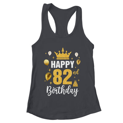 Happy 82nd Birthday Idea For 82 Years Old Man And Woman Shirt & Tank Top | teecentury