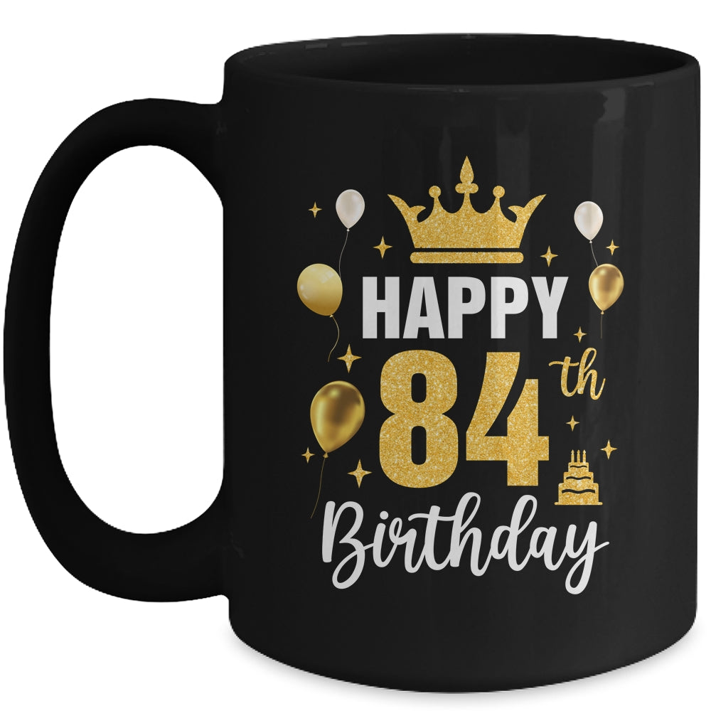 Happy 84th Birthday Idea For 84 Years Old Man And Woman Mug | teecentury