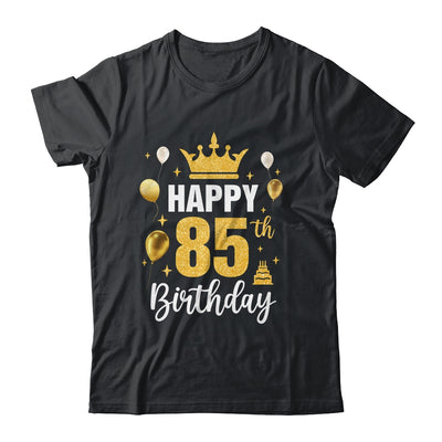 Happy 85th Birthday Idea For 85 Years Old Man And Woman Shirt & Tank Top | teecentury