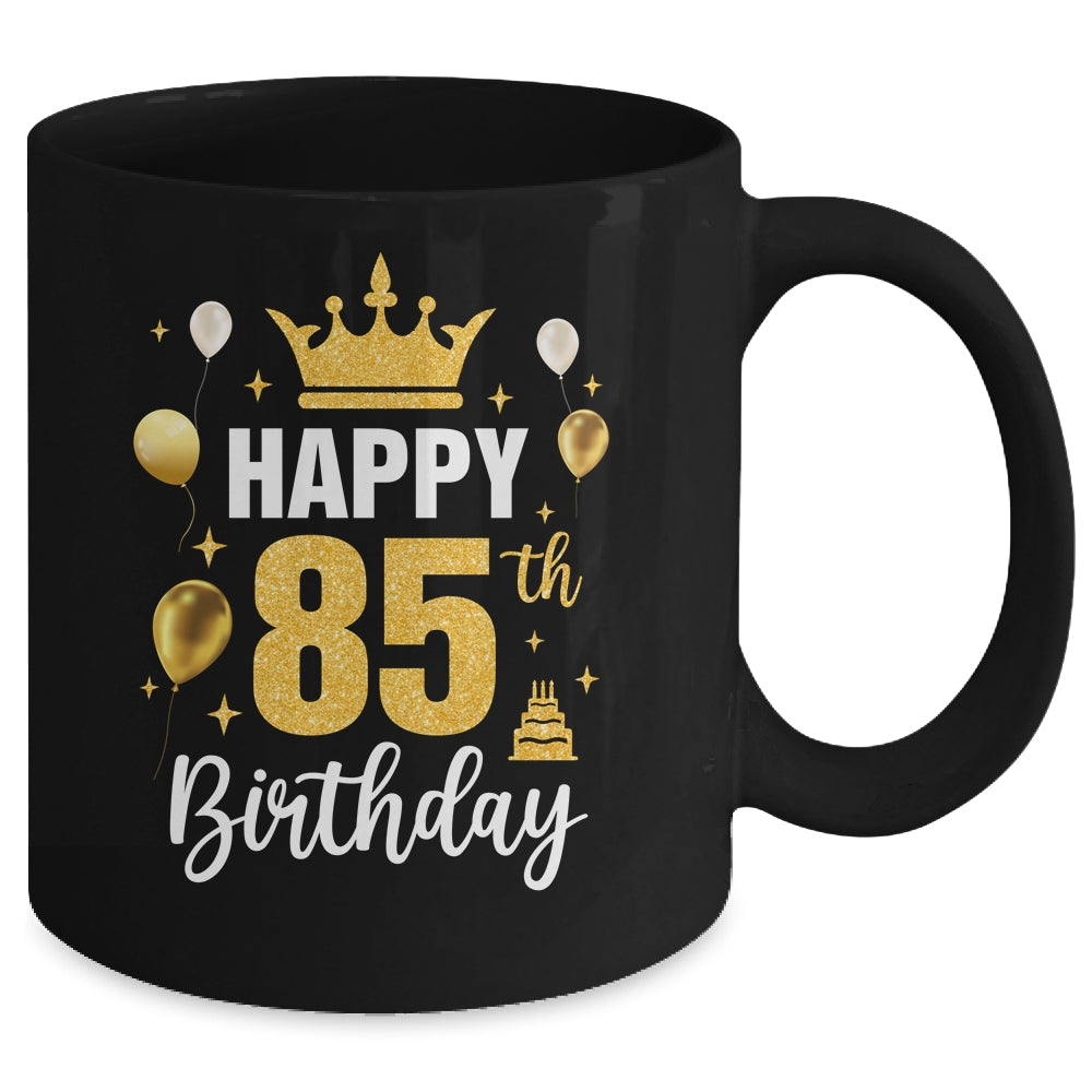 Happy 85th Birthday Idea For 85 Years Old Man And Woman Mug | teecentury