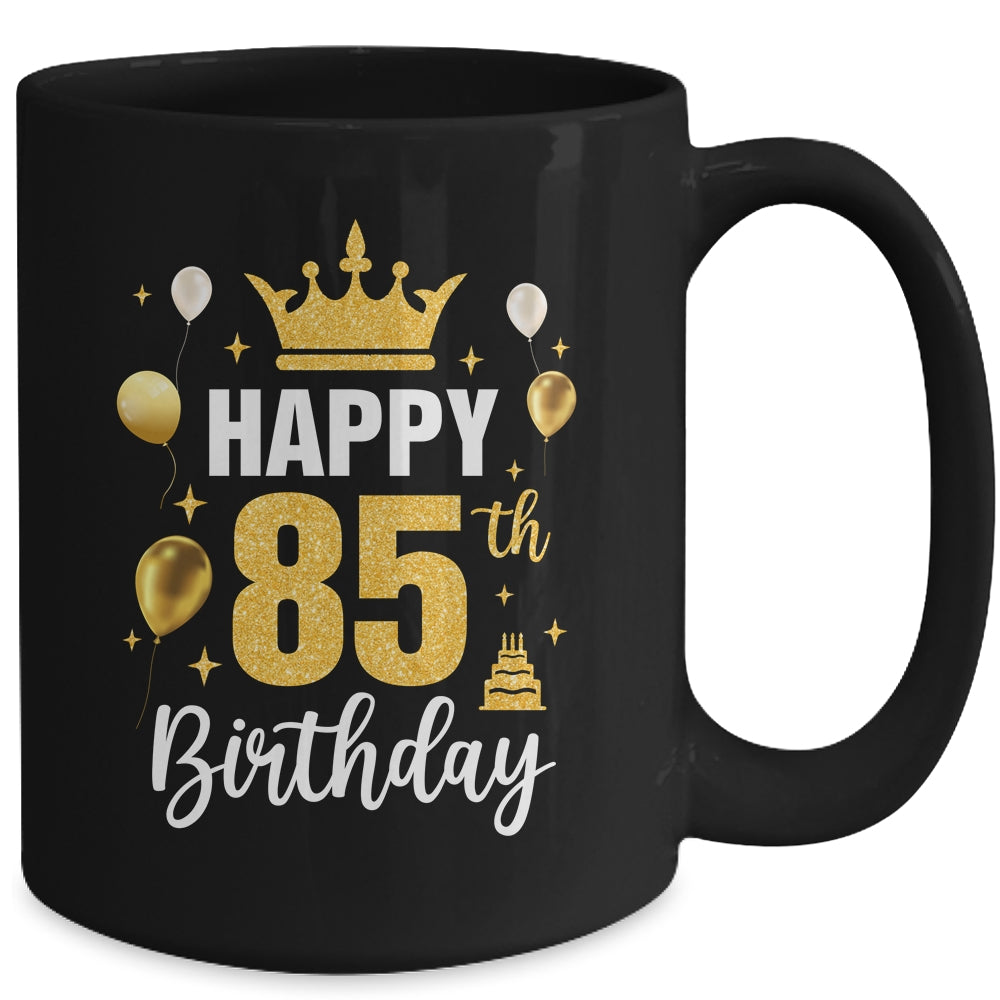 Happy 85th Birthday Idea For 85 Years Old Man And Woman Mug | teecentury