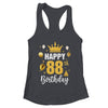 Happy 88th Birthday Idea For 88 Years Old Man And Woman Shirt & Tank Top | teecentury