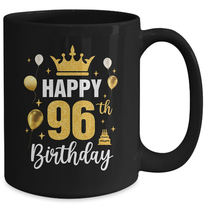 Happy 96th Birthday Idea For 96 Years Old Man And Woman Mug | teecentury