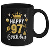 Happy 97th Birthday Idea For 97 Years Old Man And Woman Mug | teecentury