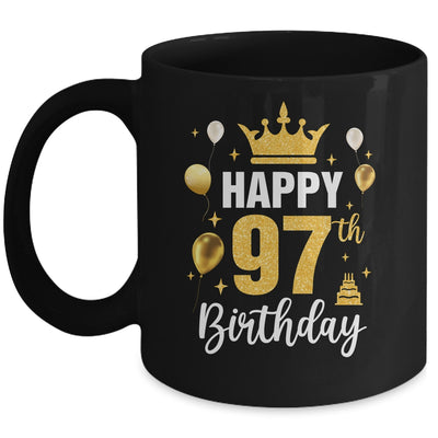 Happy 97th Birthday Idea For 97 Years Old Man And Woman Mug | teecentury