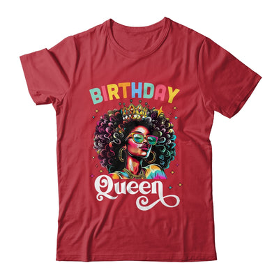 Happy Birthday African American Melanin Queen Birthday Queen Shirt & Tank Top | teecentury