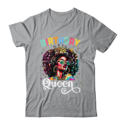 Happy Birthday African American Melanin Queen Birthday Queen Shirt & Tank Top | teecentury