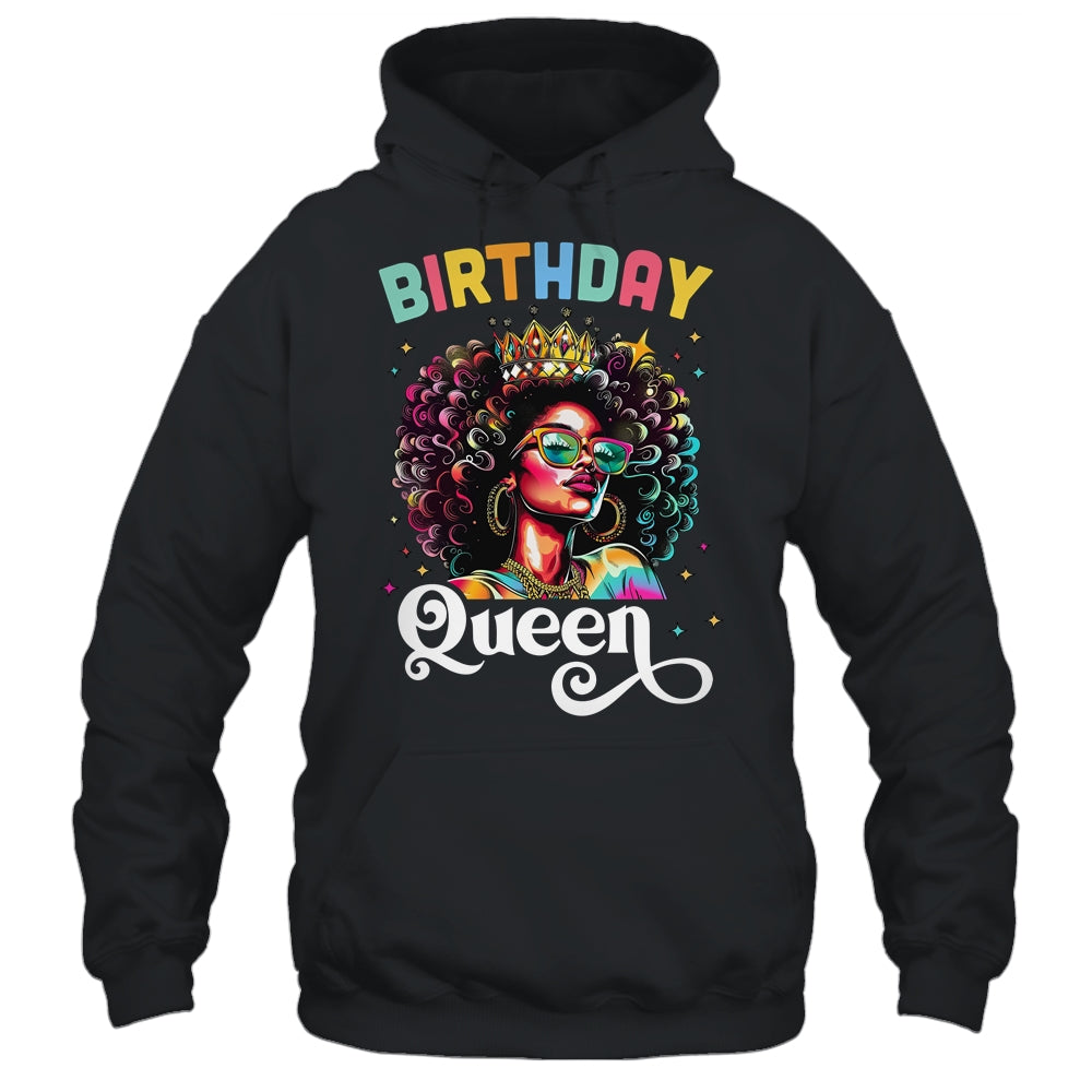 Happy Birthday African American Melanin Queen Birthday Queen Shirt & Tank Top | teecentury