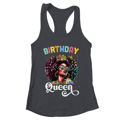 Happy Birthday African American Melanin Queen Birthday Queen Shirt & Tank Top | teecentury