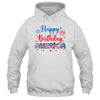 Happy Birthday America Firework USA Flag 4th Of July Freedom Shirt & Tank Top | teecentury