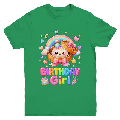 Happy Birthday Girl Kids Kawaii Dumpling Squishy Cute Family Youth Shirt | teecentury
