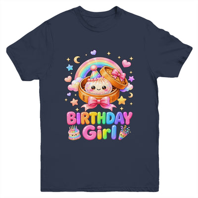 Happy Birthday Girl Kids Kawaii Dumpling Squishy Cute Family Youth Shirt | teecentury