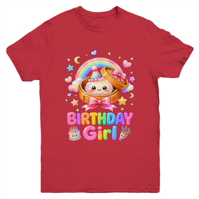 Happy Birthday Girl Kids Kawaii Dumpling Squishy Cute Family Youth Shirt | teecentury