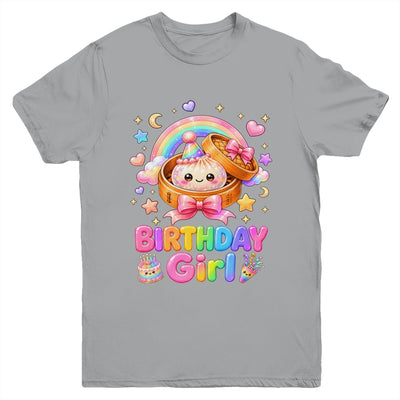 Happy Birthday Girl Kids Kawaii Dumpling Squishy Cute Family Youth Shirt | teecentury
