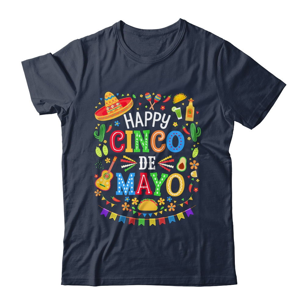 Happy Cinco De Mayo Fiesta Mexican Party 5 De Mayo Men Women Shirt & Hoodie | teecentury