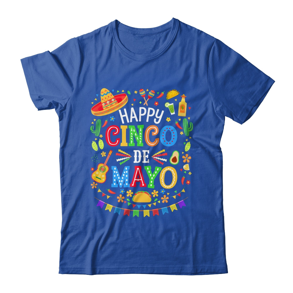 Happy Cinco De Mayo Fiesta Mexican Party 5 De Mayo Men Women Shirt & Hoodie | teecentury