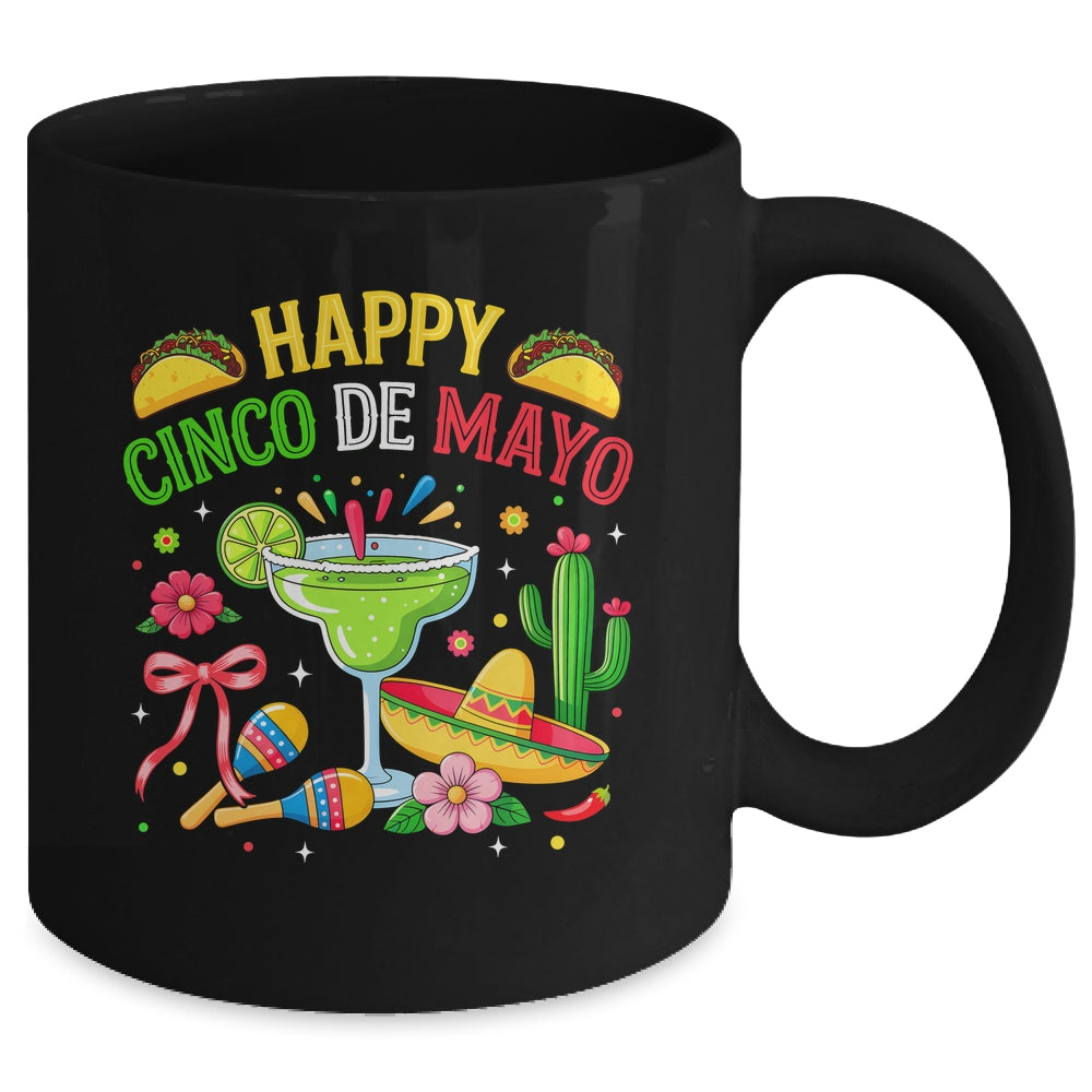 Happy Cinco De Mayo Fiesta Mexican Party Men Women Mug | teecentury