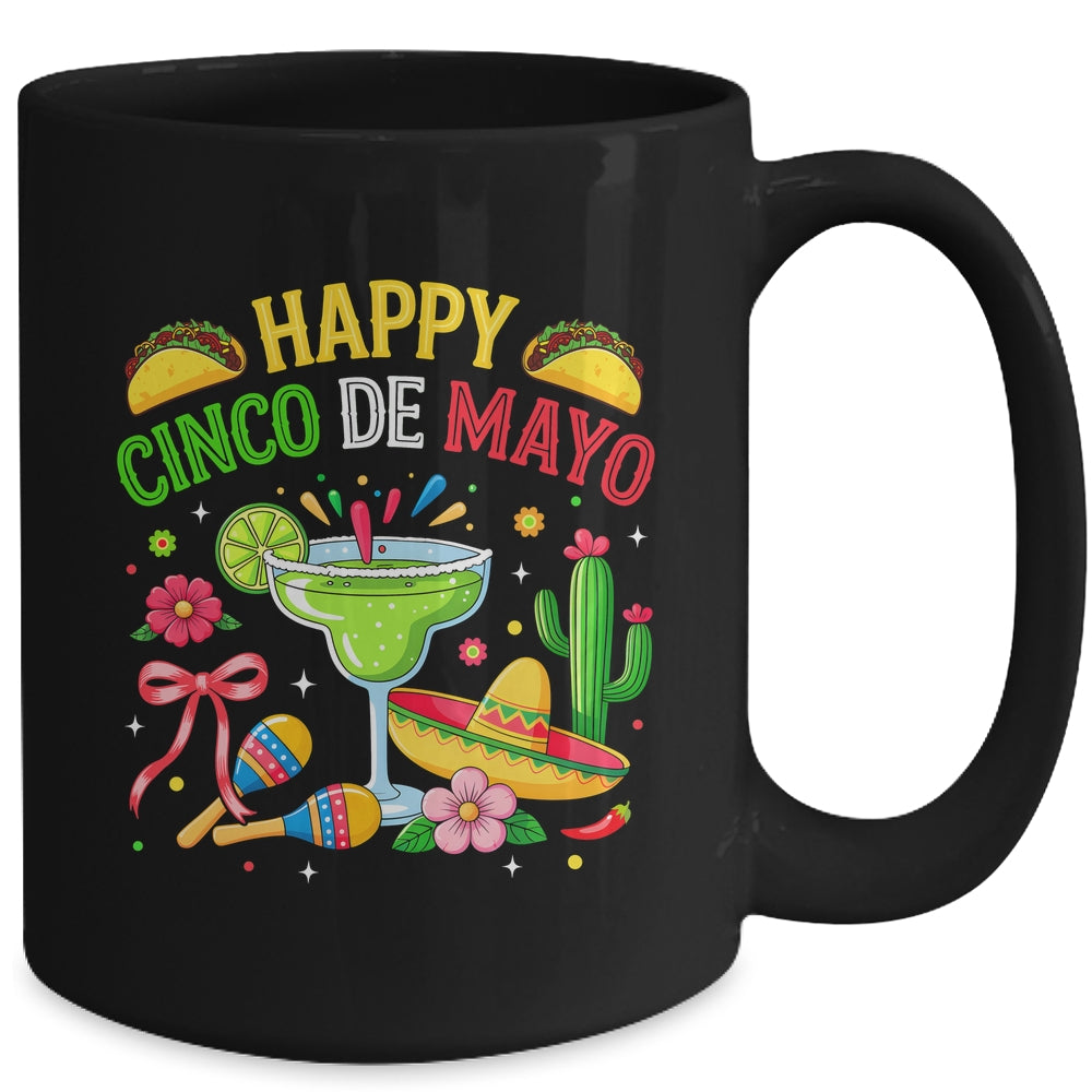 Happy Cinco De Mayo Fiesta Mexican Party Men Women Mug | teecentury