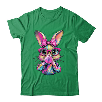 Happy Easter Bunny Coquette Bow Brushstroke Easter Girl Kids Shirt & Sweatshirt | teecentury