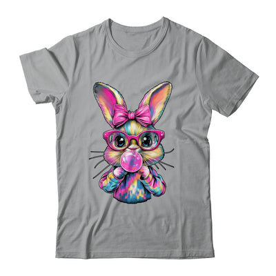 Happy Easter Bunny Coquette Bow Brushstroke Easter Girl Kids Shirt & Sweatshirt | teecentury
