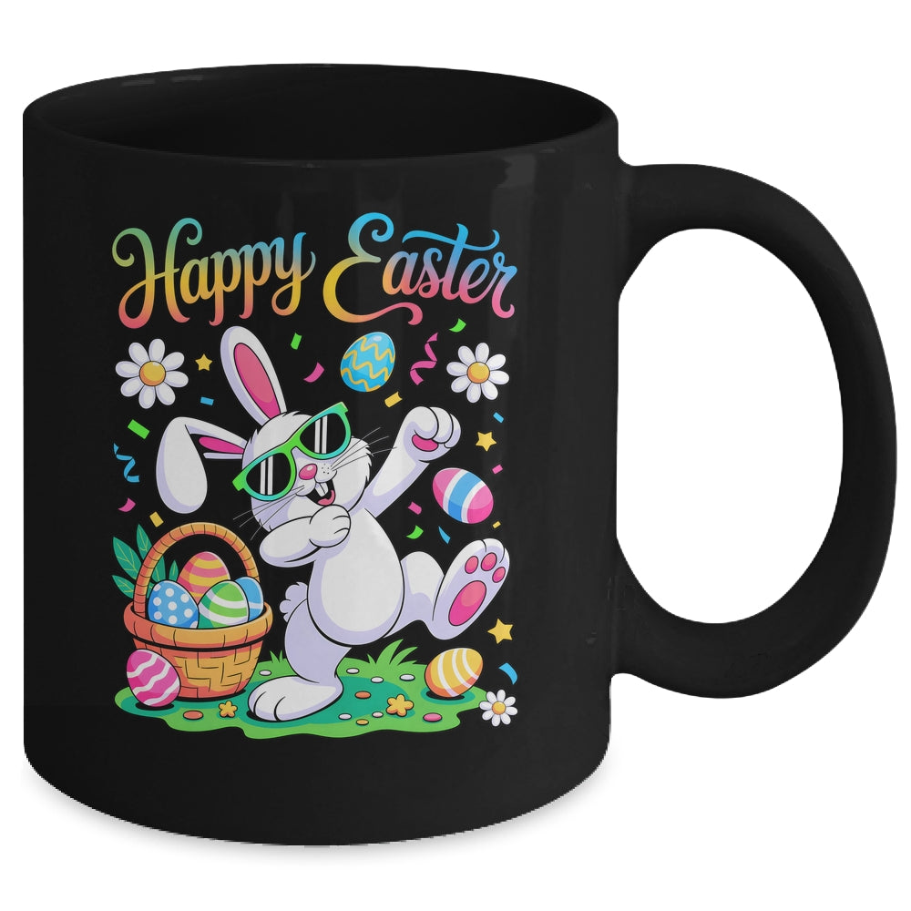 Happy Easter Day For Boys Girls Kids Dabbing Bunny Mug | teecentury