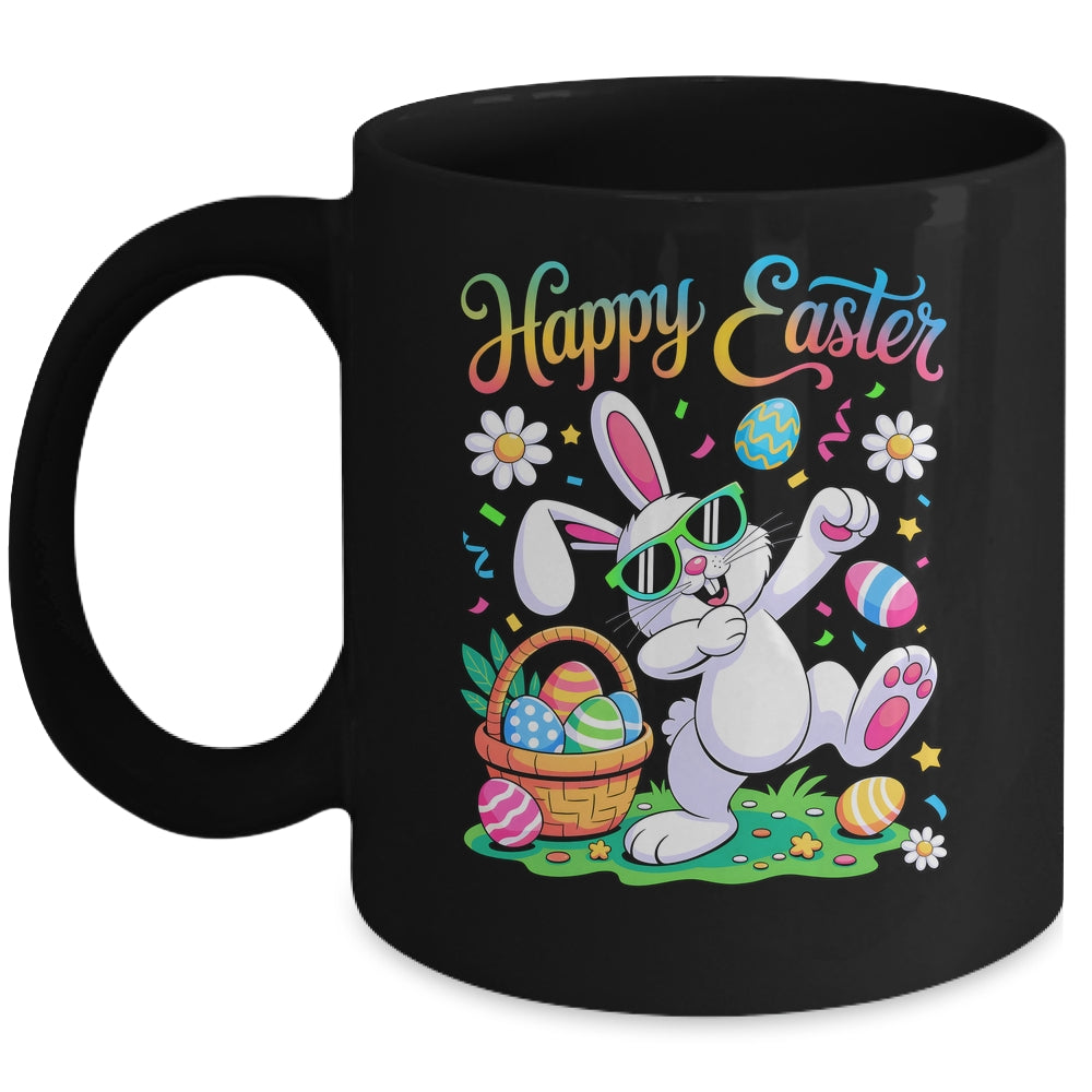 Happy Easter Day For Boys Girls Kids Dabbing Bunny Mug | teecentury