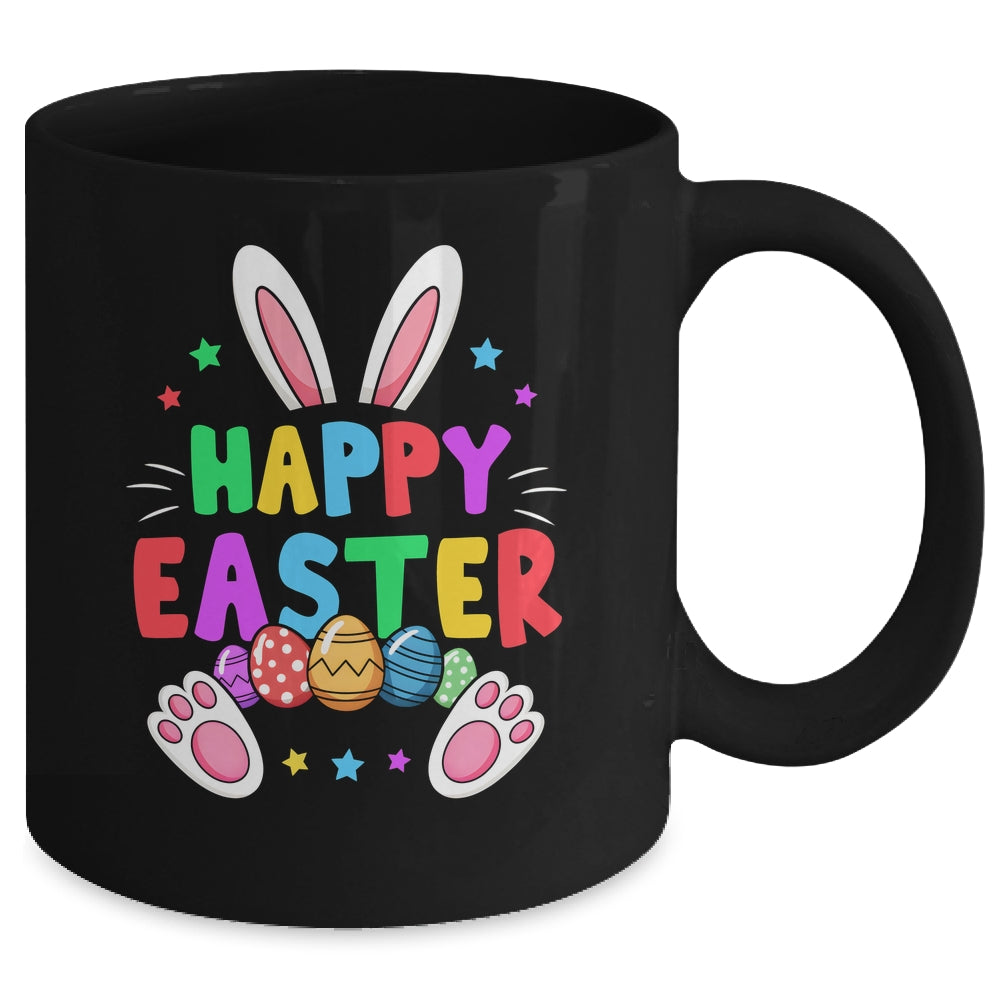 Happy Easter Day Girls Boys Easter Cute Bunny Eggs Mug | teecentury