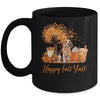 Happy Fall Y'all Beagle Autumn Pumpkin Spice Latte Mug | teecentury