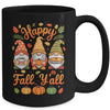 Happy Fall Y'all Gnome Pumpkin Autumn Thanksgiving Men Women Mug | teecentury