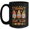 Happy Fall Y'all Gnome Pumpkin Autumn Thanksgiving Men Women Mug | teecentury